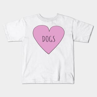 DOG LOVE Kids T-Shirt